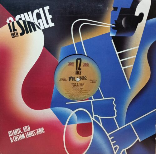 Nice & Wild — Diamond Girl — виниловая пластинка 12" — Atlantic 0‑86778 — 1986