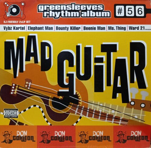 Various Artists — Greensleeves Rhythm Album #56: Mad Guitar — виниловая пластинка 2xLP — США, 2004