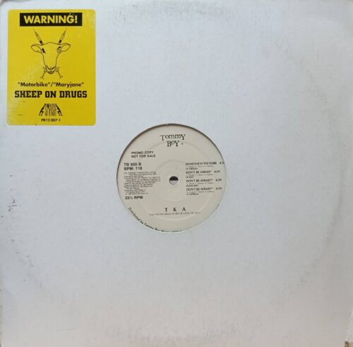 TKA — Don’t Be Afraid / Someone in the Dark — виниловая пластинка 12" Promo, Tommy Boy Records, 1988