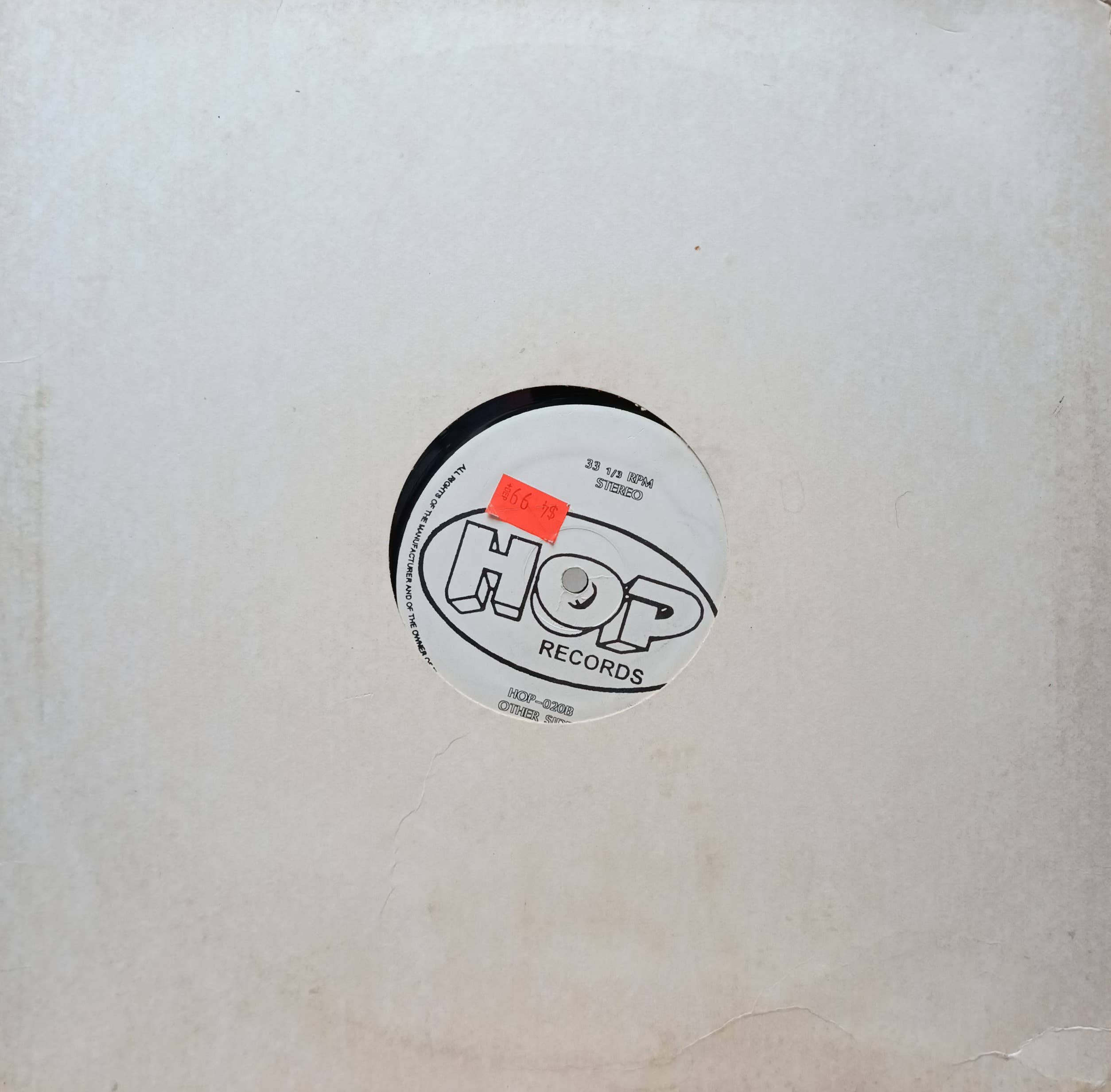 Hop Records HOP‑020A — 12" виниловый сингл с треками «Triumph», «No Doubt» — изображение 2
