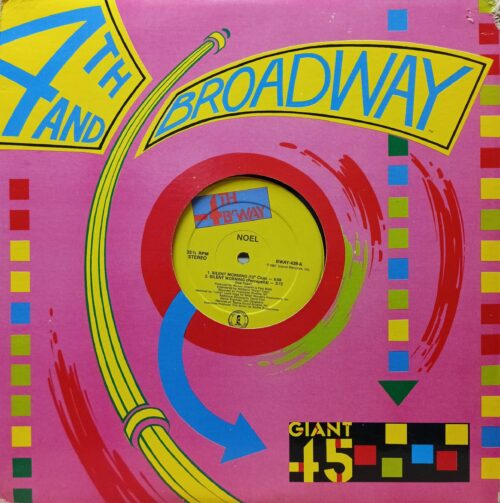 Noel — Silent Morning — виниловая пластинка 12" Single, 4th & B’way / Island Records, 1987