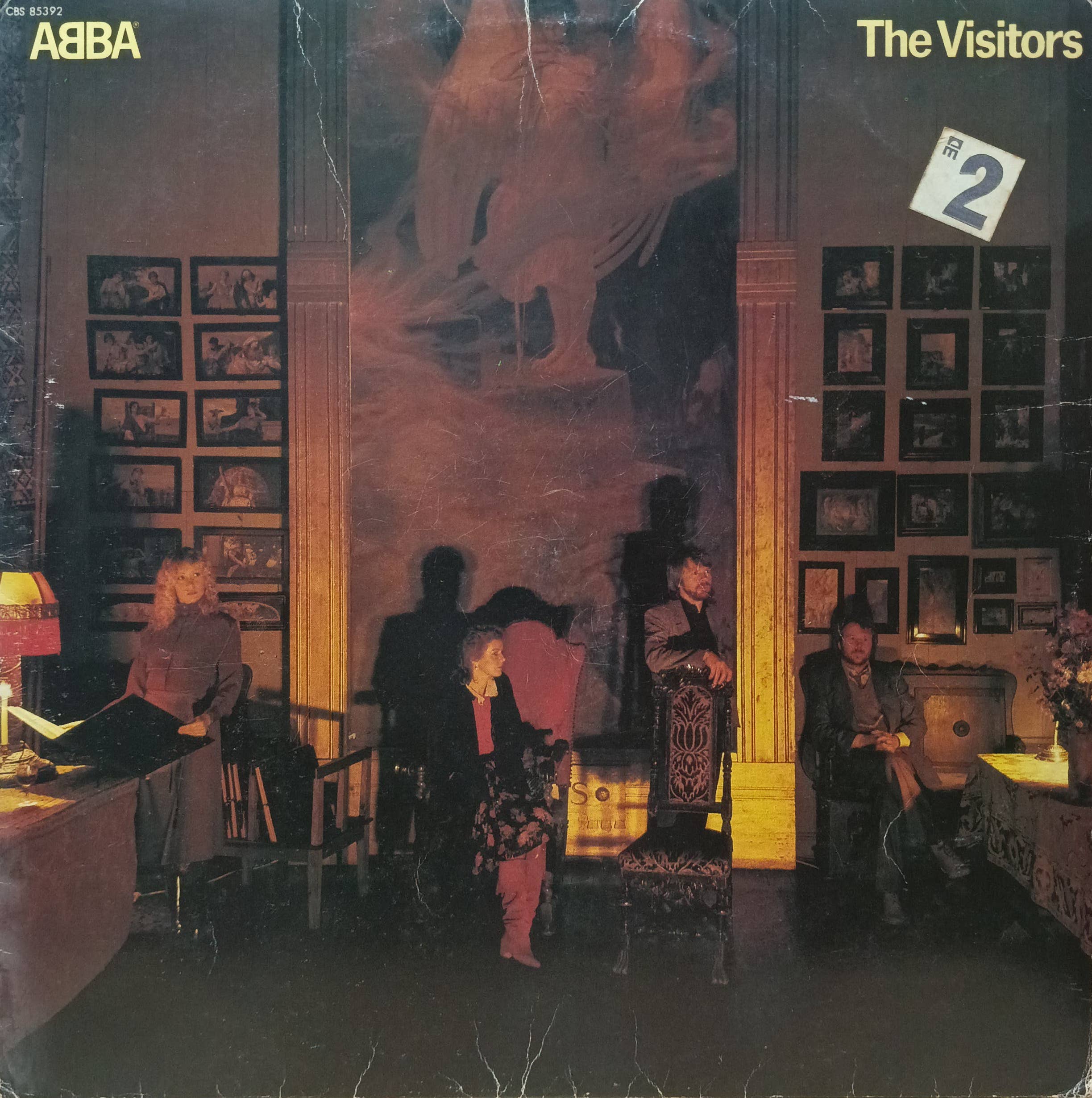 ABBA — The Visitors — виниловая пластинка LP, CBS, 1981 АББА