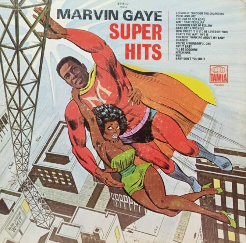 Marvin Gaye — Super Hits — виниловая пластинка LP — США, 1970