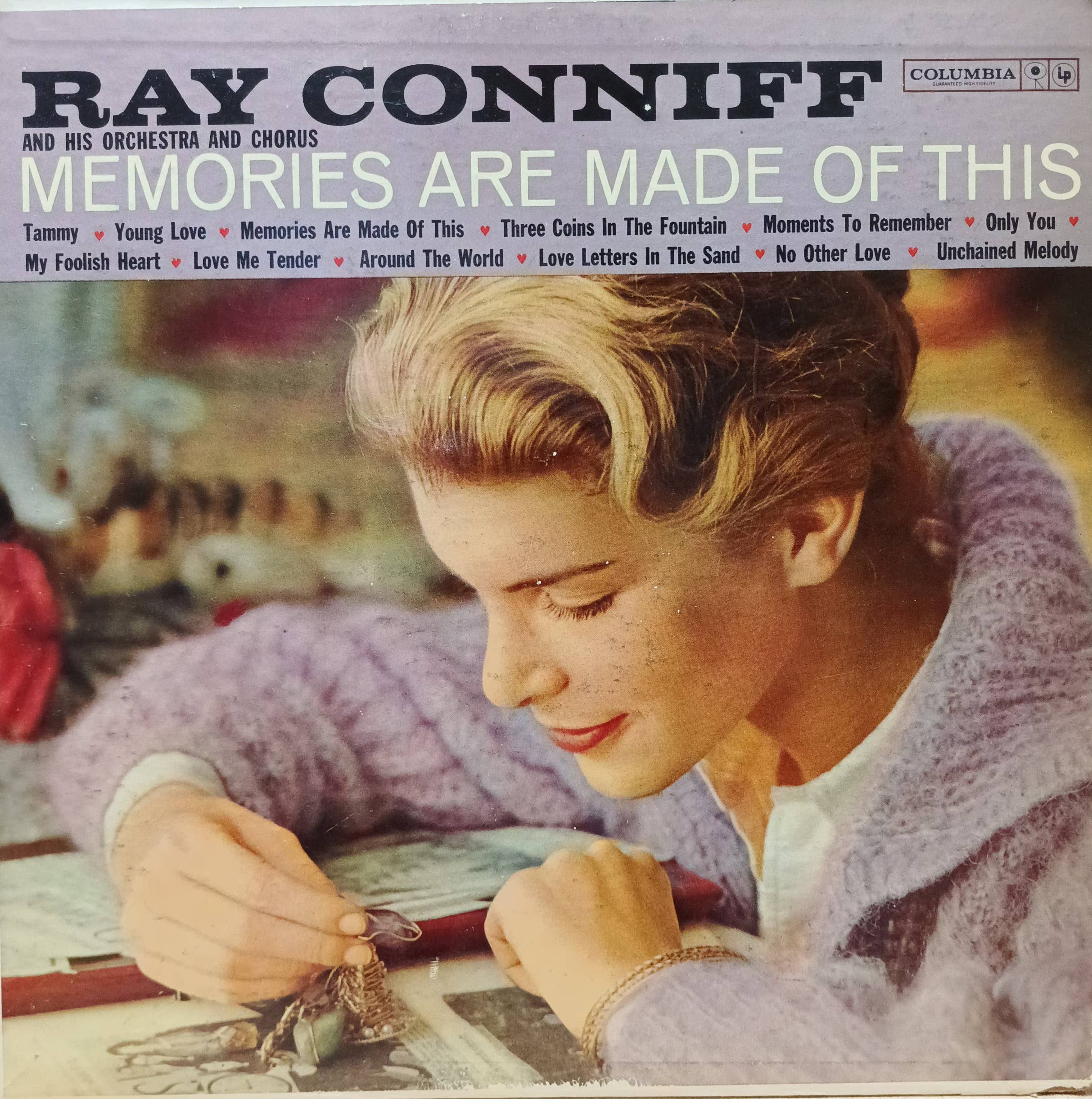 Ray Conniff And His Orchestra And Chorus — Memories Are Made Of This — LP, Columbia, 1959–1960