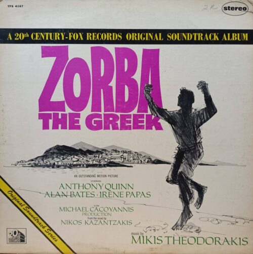 Zorba the Greek — Original Soundtrack Album — 20th Century Fox Records, 1965, стерео, LP