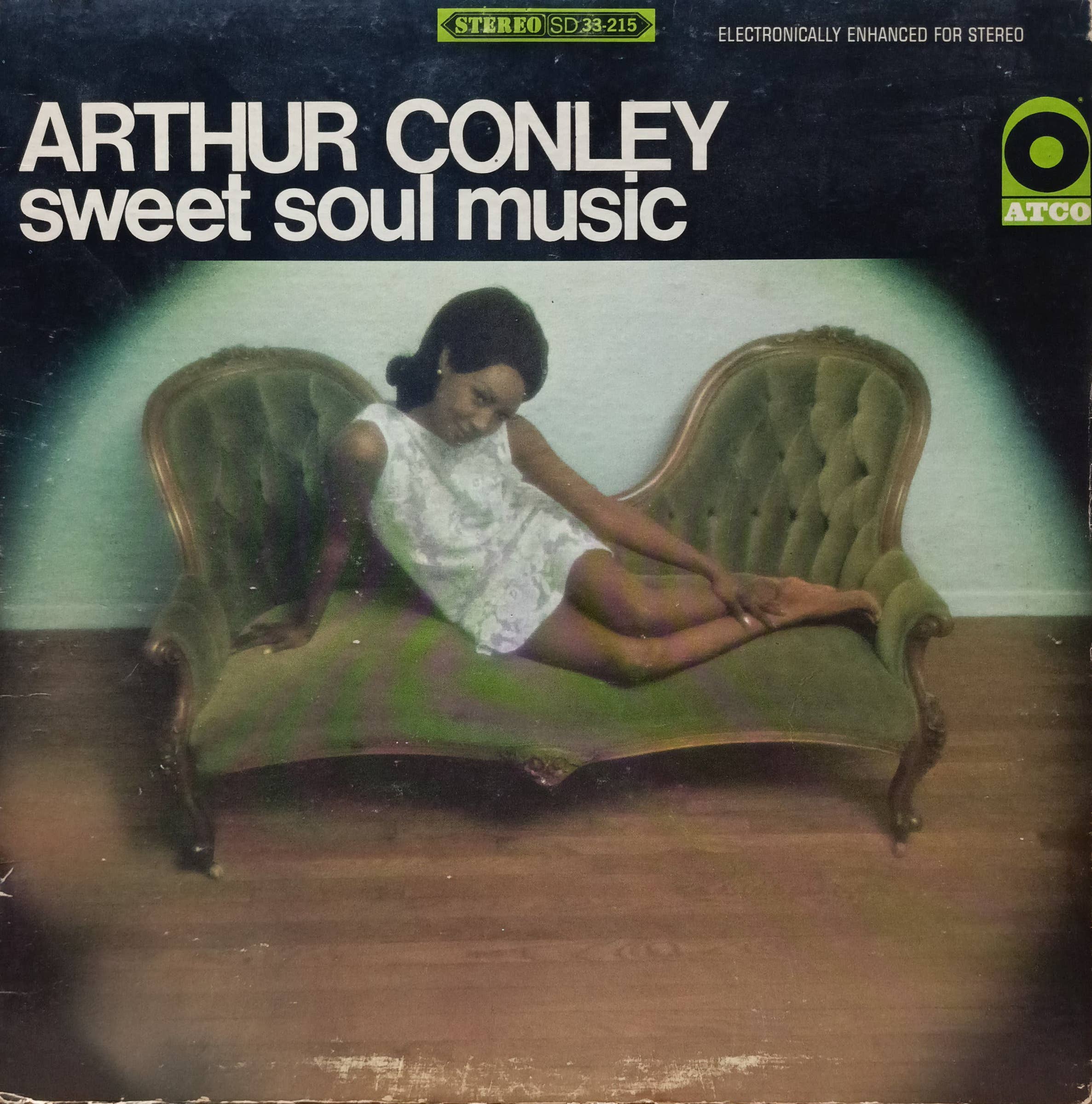 Arthur Conley — Sweet Soul Music — виниловая пластинка LP — ATCO Records, 1967 — стерео, SD 33‑215