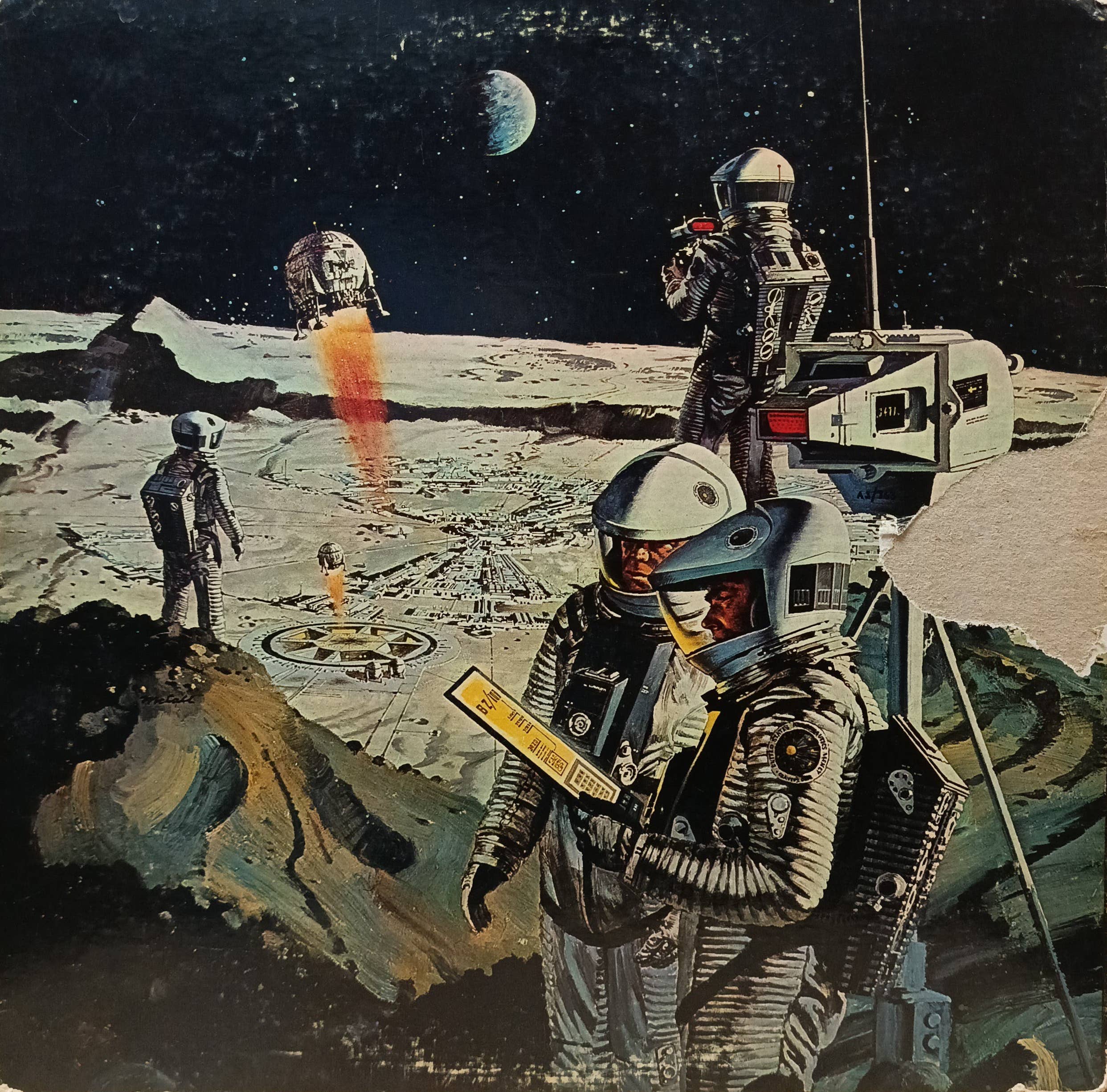 Various Artists — 2001: A Space Odyssey (Music from the Motion Picture Sound Track) — виниловая пластинка LP — MGM Records / Deutsche Grammophon, 1968 — изображение 2