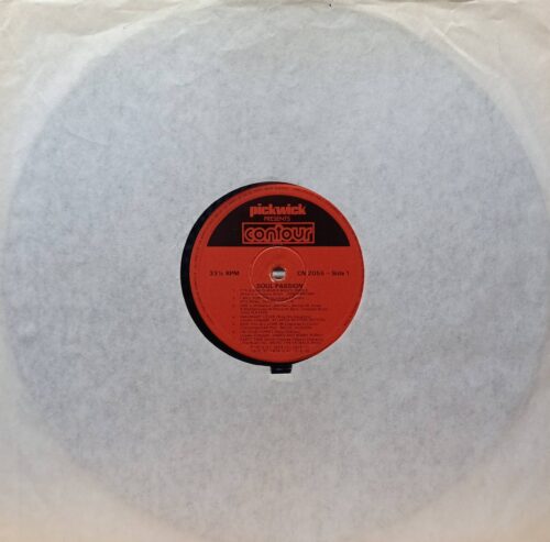 Various Artists — Soul Passion — виниловая пластинка LP — Великобритания, 1982 — лейблы Pickwick/Contour