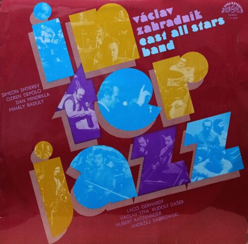 Václav Zahradník East All Stars Band — Interjazz — виниловая пластинка LP — Чехословакия, 1971