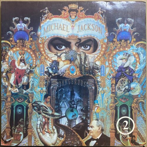 Michael Jackson — «Dangerous» — виниловая пластинка 2LP — лицевая сторона