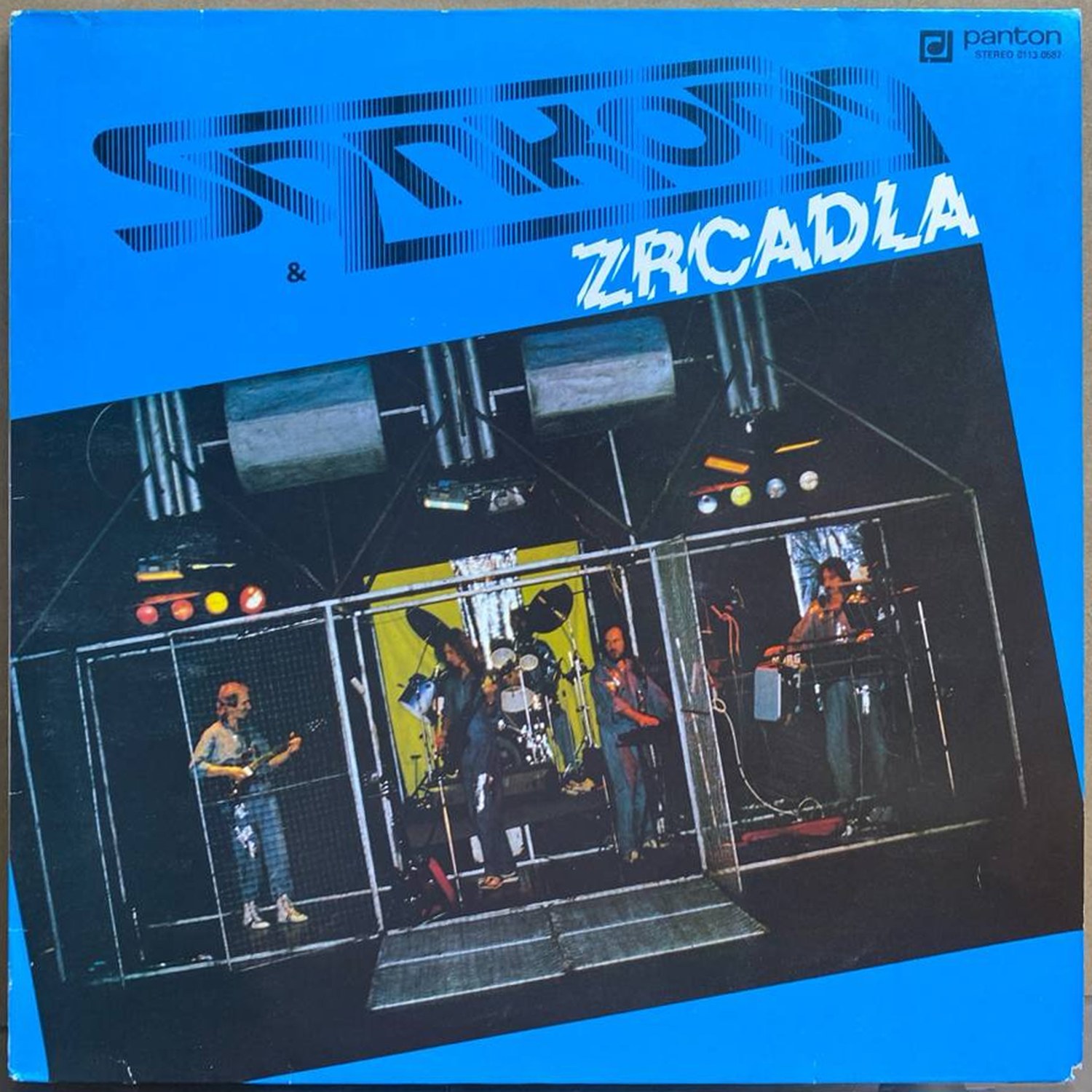 Synkopy — «Zrcadla» — виниловая пластинка LP — Чехословакия, 1986 «Panton» — лицевая сторона