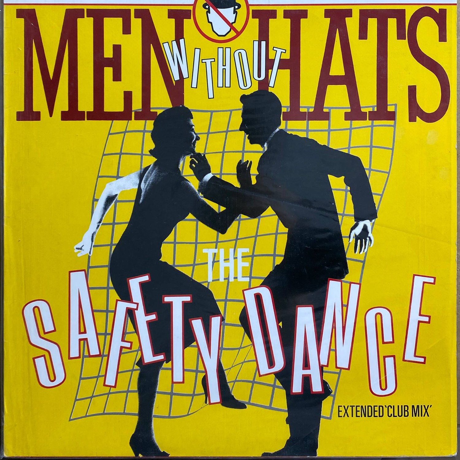 Men Without Hats — «The Safety Dance» — виниловая пластинка LP — Великобритания, 1982 «Statik» — лицевая сторона