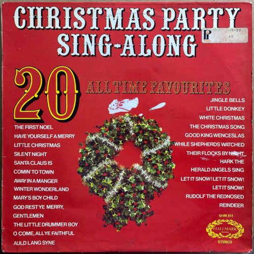 «Christmas Party Sing-Along» — виниловая пластинка LP — Великобритания «Hallmark» — лицевая сторона