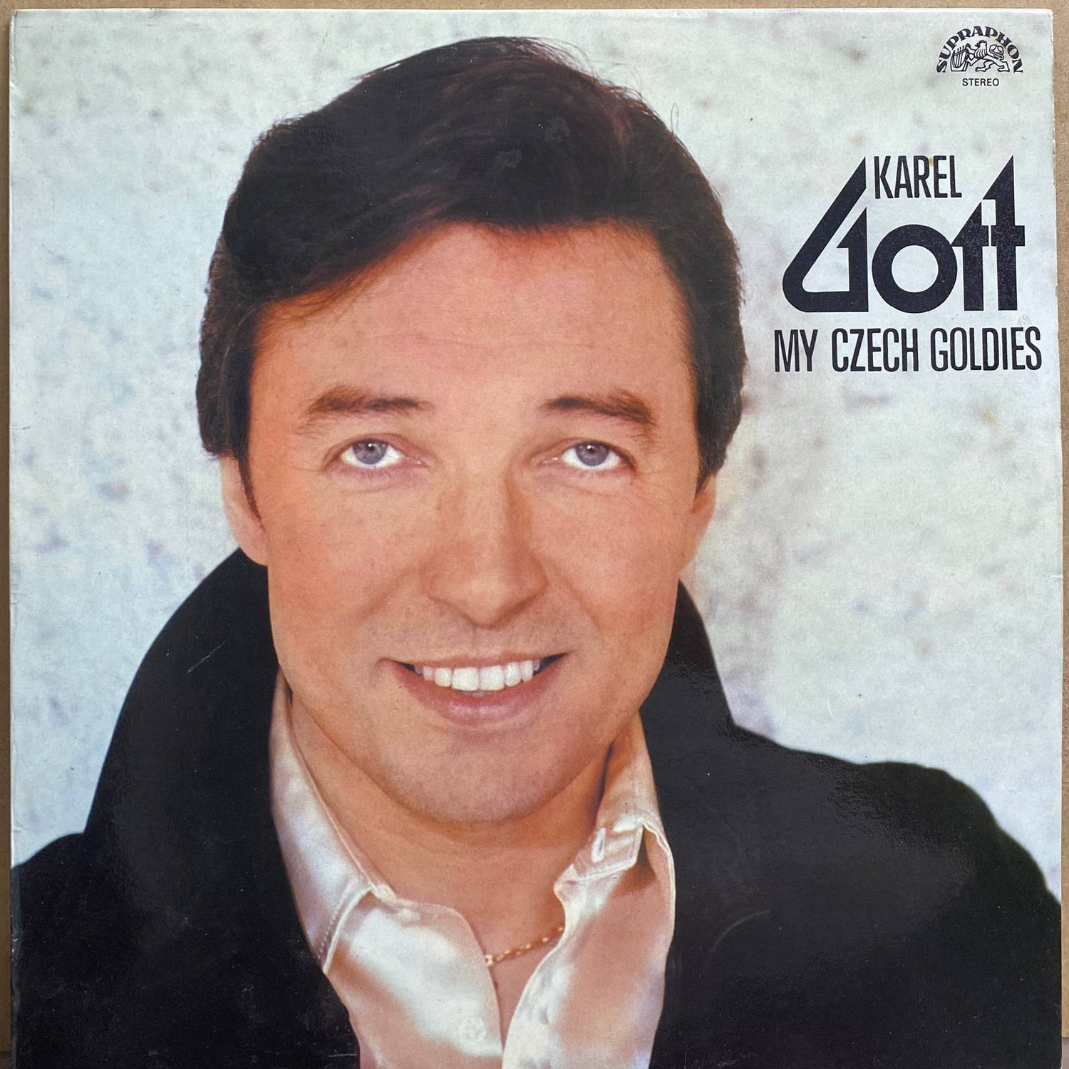 Karel Gott — «My Czech Goldies» — виниловая пластинка LP — Чехословакия «Supraphon» — лицевая сторона
