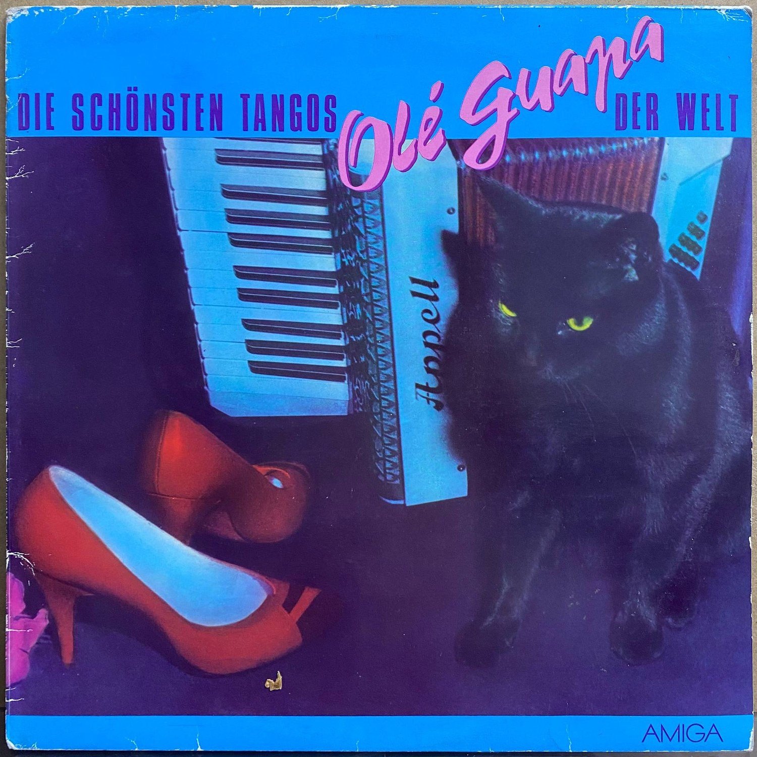 Rundfunk-Tanzstreichorchester Berlin — «Olé Guapa — Die schönsten Tangos der Welt» — LP — ГДР, 1988 «AMIGA» — лицевая сторона