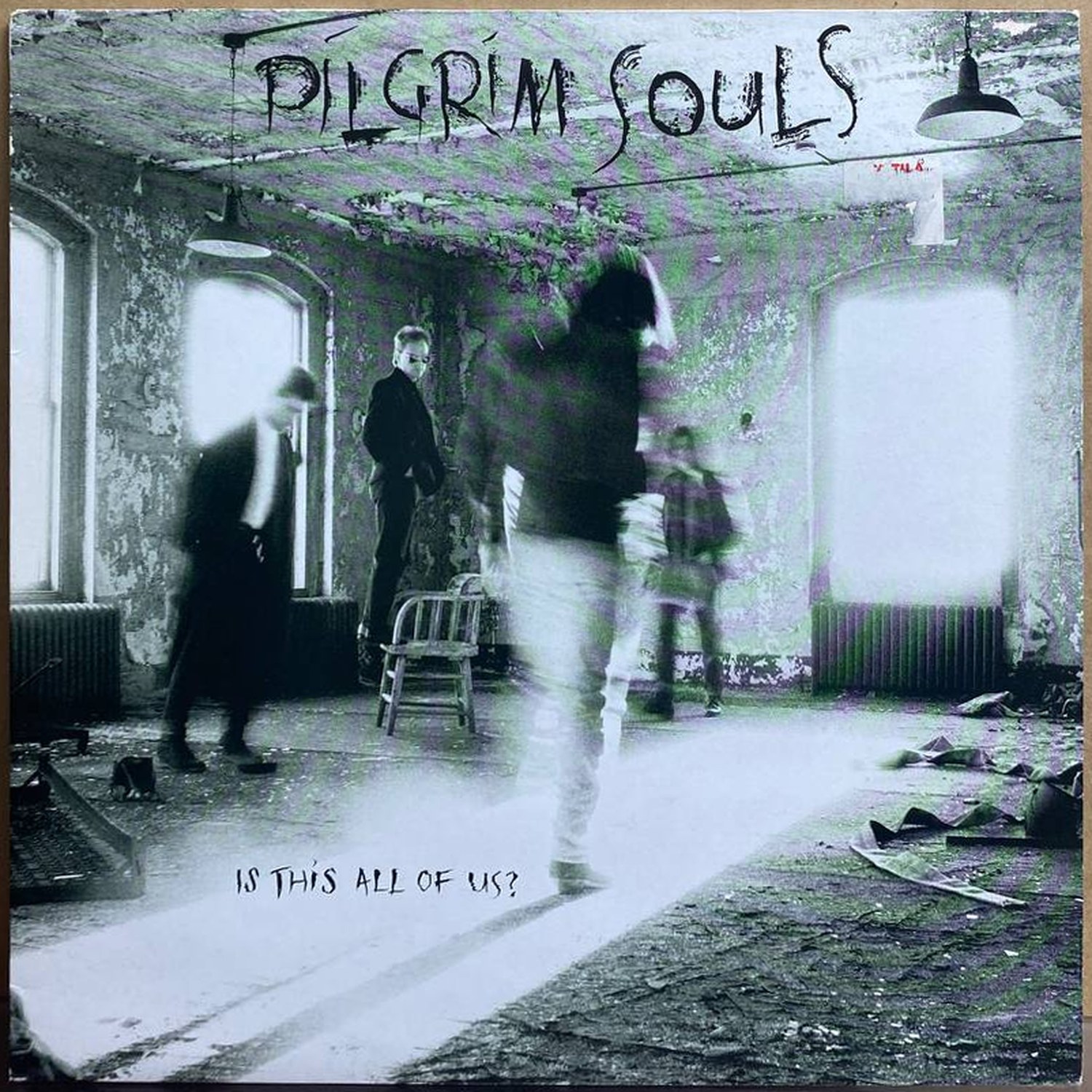 Pilgrim Souls — «Is This All Of Us?» — виниловая пластинка LP — Великобритания, 1989 «CBS» — лицевая сторона