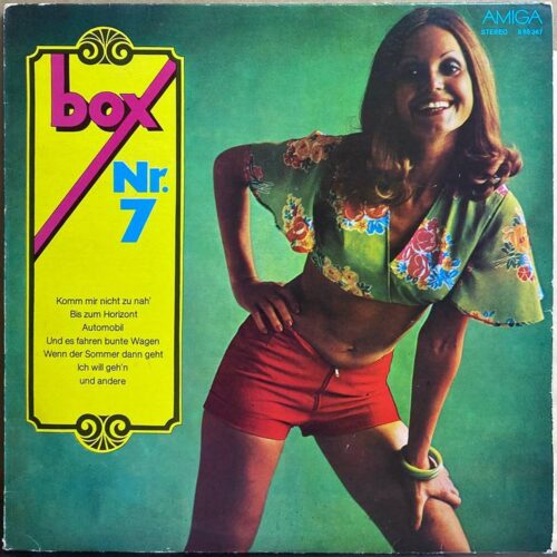 Разные исполнители — «box Nr. 7» — виниловая пластинка LP — ГДР, 1974 «AMIGA» — лицевая сторона