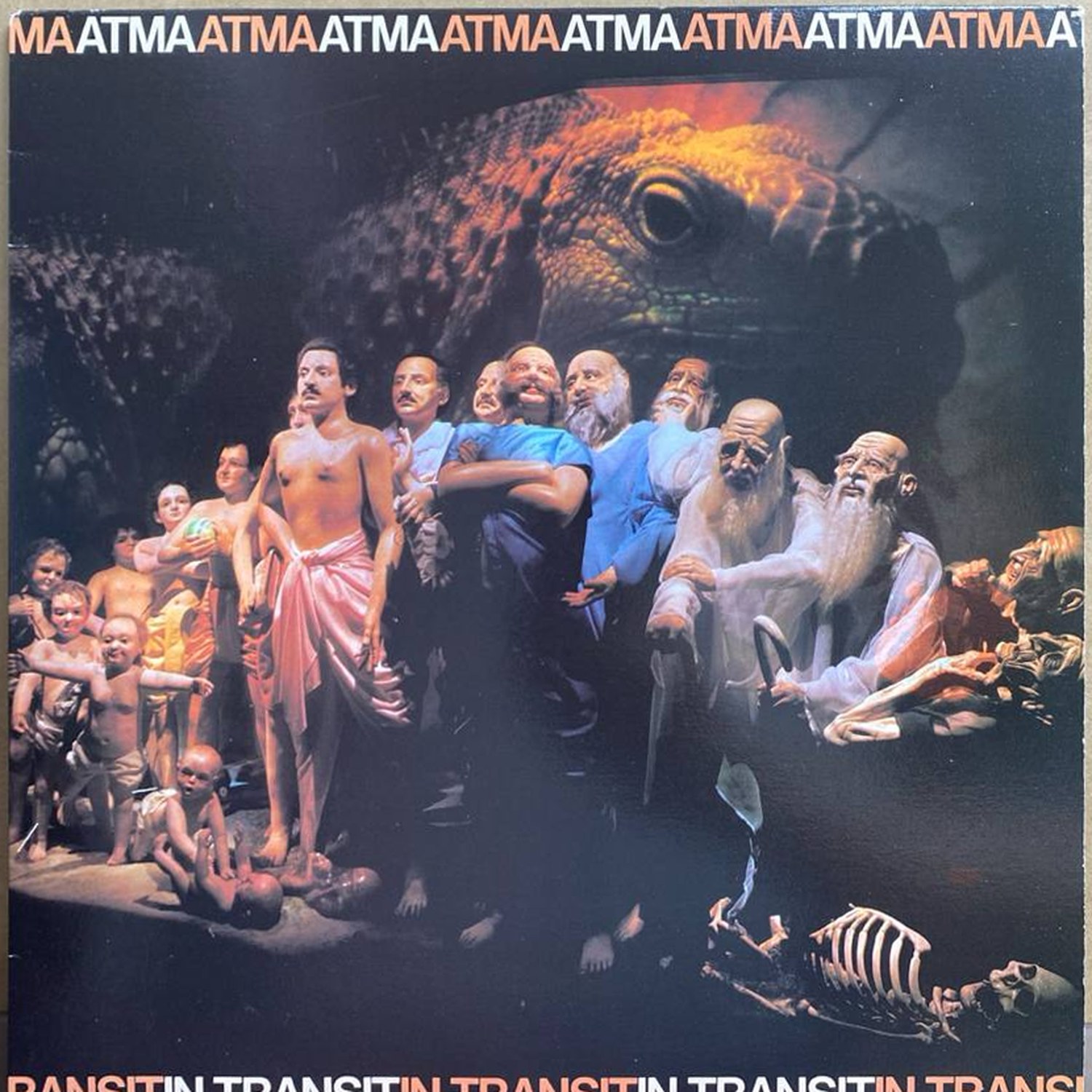 ATMA — «In Transit» — виниловая пластинка LP — США, 1980 «Govinda Records» — лицевая сторона