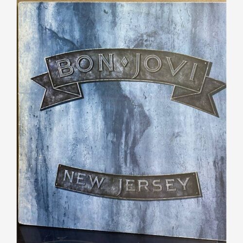 Bon Jovi — «New Jersey» — виниловая пластинка LP — СССР, 1988 «Мелодия» — лицевая сторона