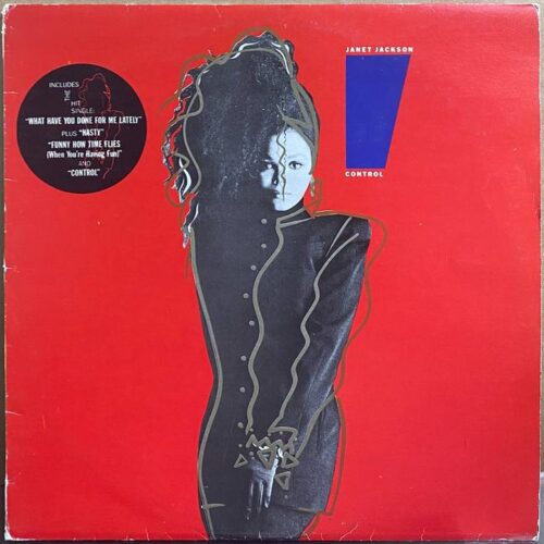 Janet Jackson — «Control» — виниловая пластинка LP — Югославия «RTB» — лицевая сторона