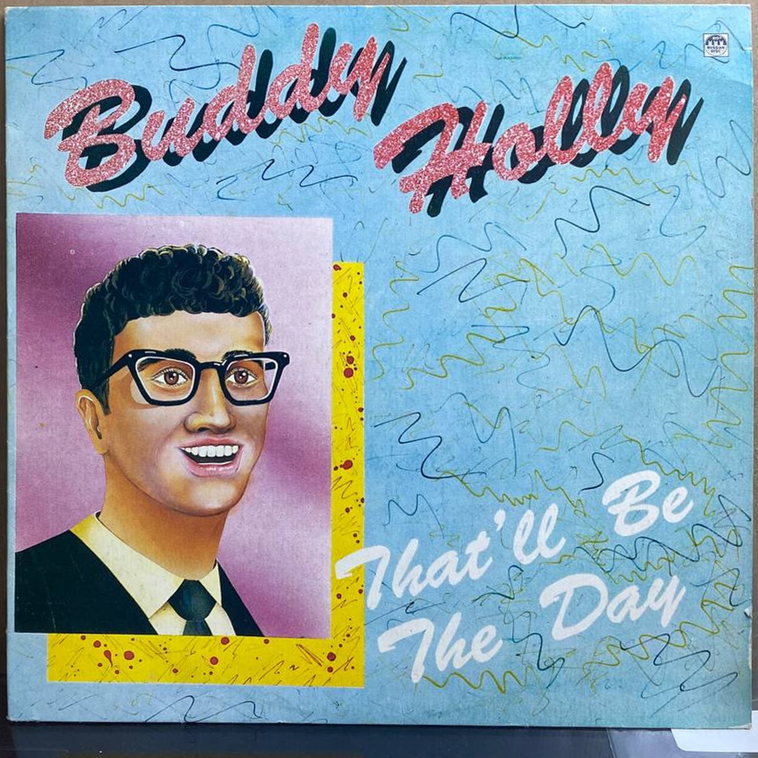 Buddy Holly — «That'll Be The Day» — виниловая пластинка LP — Россия, 1993 «Русский диск» — лицевая сторона