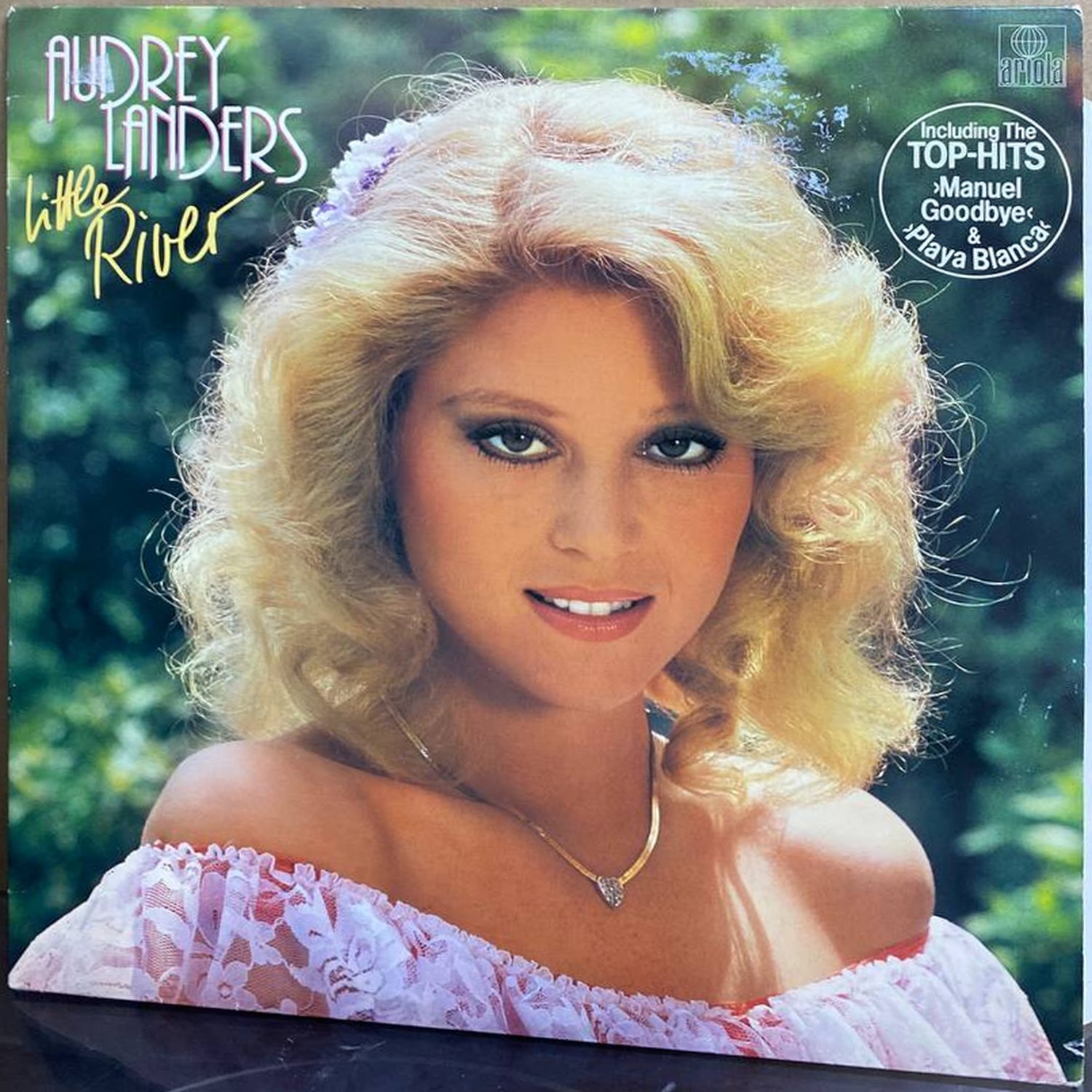 Audrey Landers — «Little River» — виниловая пластинка LP — Германия, 1983 «Ariola» — лицевая сторона