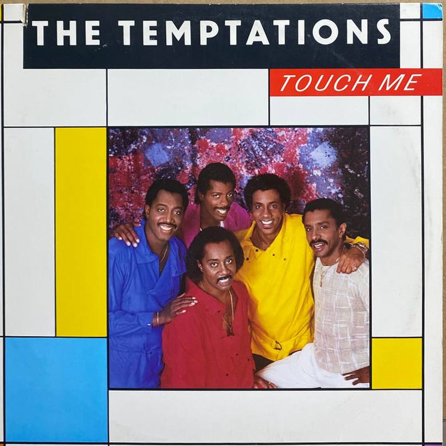 The Temptations — «Touch Me» — виниловая пластинка LP — США, 1985 «Gordy» — лицевая сторона