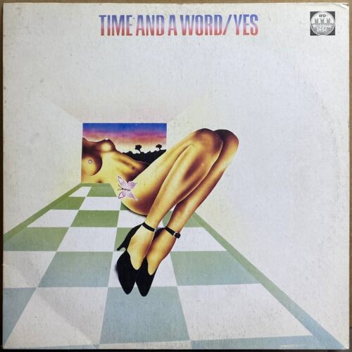 YES — «Time And A Word» — виниловая пластинка LP — СССР, 1991 «Русский Диск» — лицевая сторона