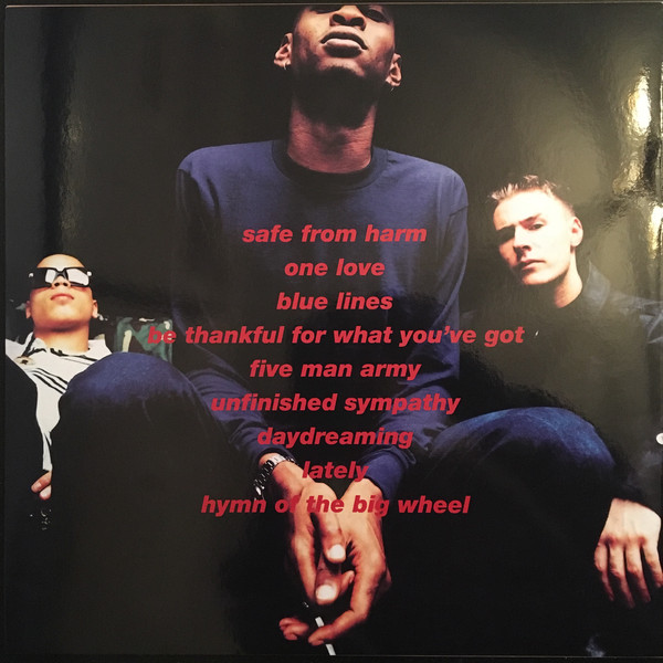 Massive Attack — «Blue Lines» — виниловая пластинка LP — изображение 2