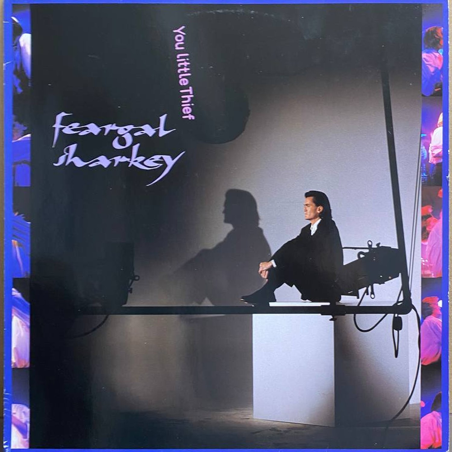 Feargal Sharkey — «You Little Thief» — виниловая пластинка LP — Германия, 1985 «Virgin» — лицевая сторона