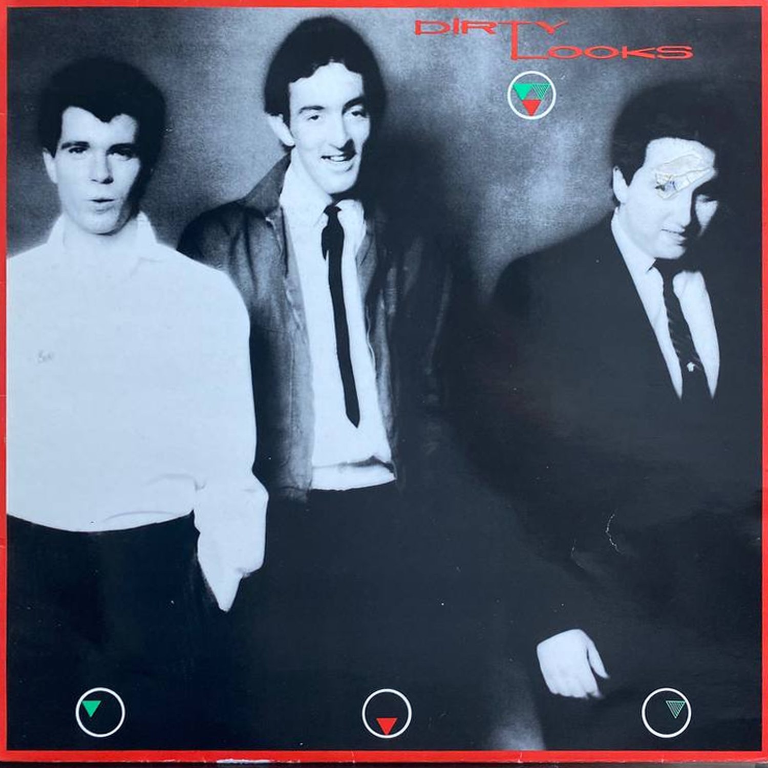 Dirty Looks — «Dirty Looks» — виниловая пластинка LP — Германия, 1980 «Stiff Records» — лицевая сторона