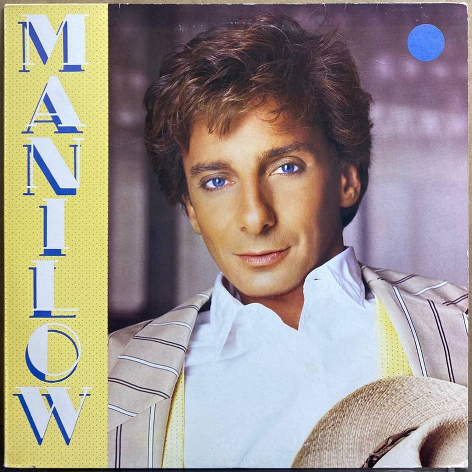 Barry Manilow — «Manilow» — виниловая пластинка LP — Италия, 1985 «RCA» — лицевая сторона