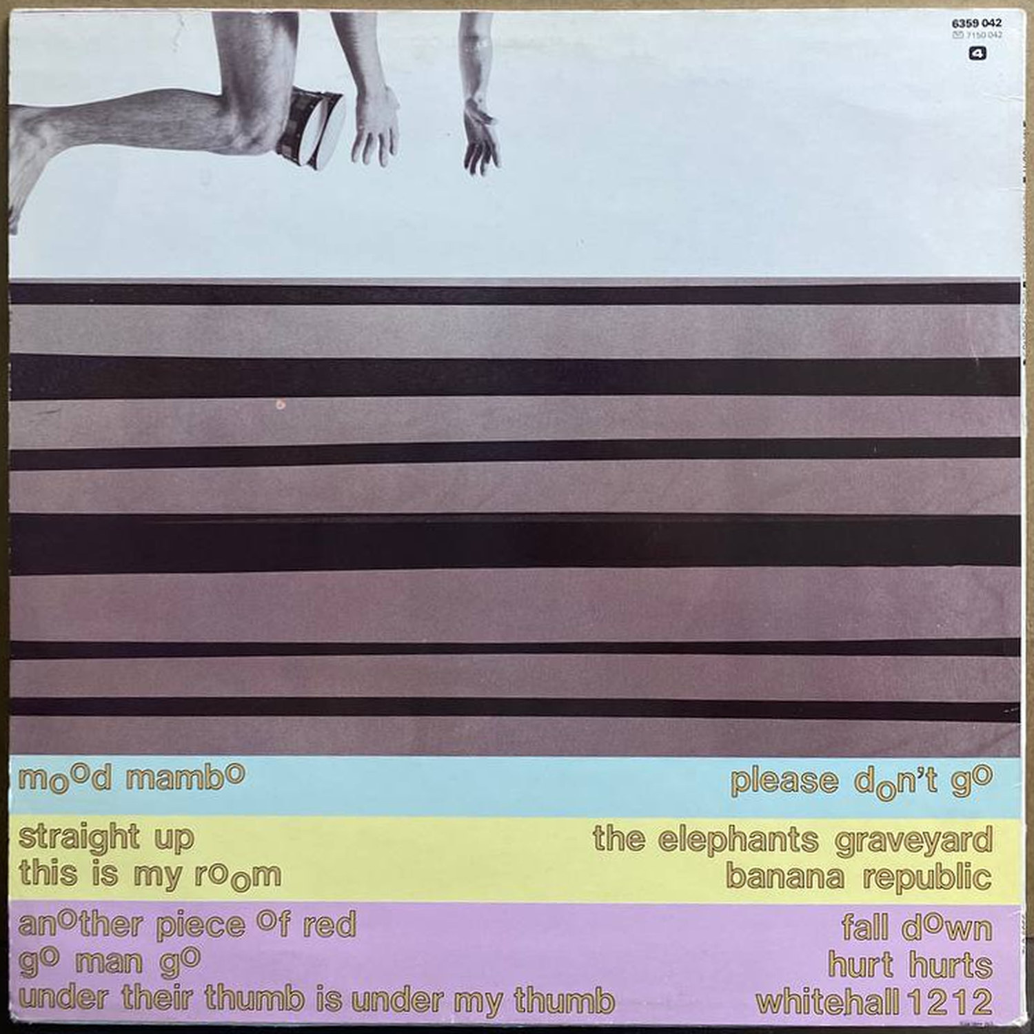 The Boomtown Rats — «Mondo Bongo» — виниловая пластинка LP — Великобритания, 1980 «Mercury» — оборот