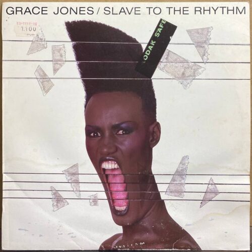 Grace Jones — «Slave To The Rhythm» — виниловая пластинка LP — лицевая сторона