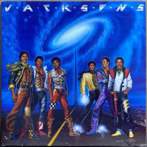 The Jacksons — «Victory» — виниловая пластинка LP — Нидерланды, 1984 «Epic» — лицевая сторона