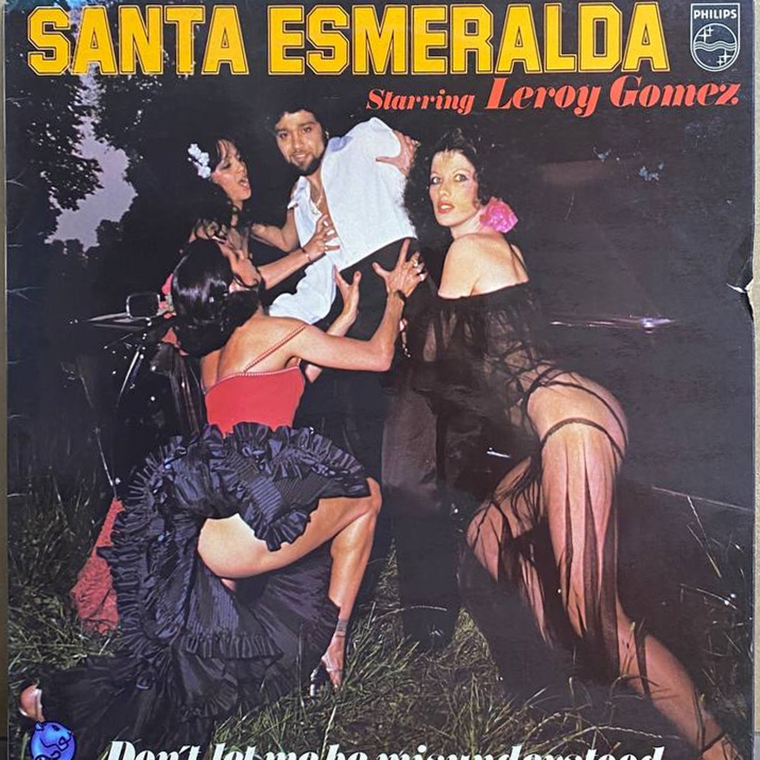 Santa Esmeralda Starring Leroy Gomez — «Don't Let Me Be Misunderstood» — виниловая пластинка LP — «Philips» — лицевая сторона