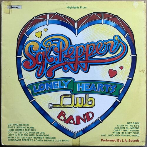 L.A. Sounds — Highlights From Sgt. Pepper's Lonely Hearts Club Band, винил, 1979 — лицевая сторона конверта