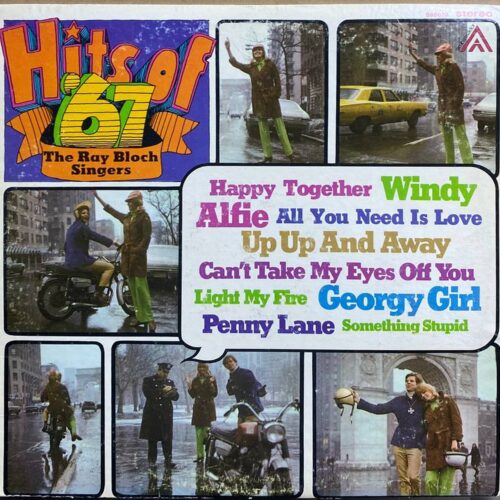The Ray Bloch Singers — Hits of '67, винил — лицевая сторона конверта