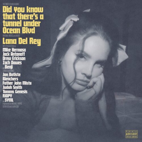 Lana Del Rey — Did You Know That There's a Tunnel Under Ocean Blvd, винил, 2023 — лицевая сторона конверта