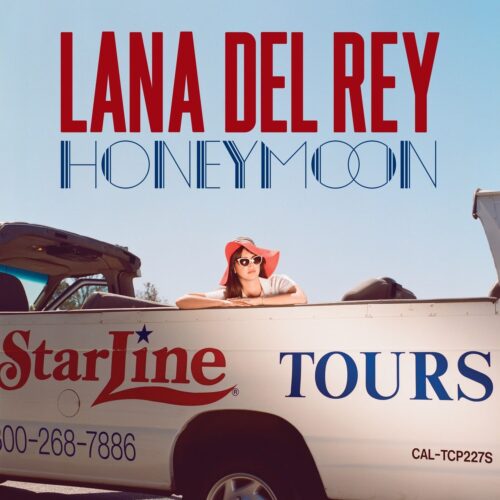 Lana Del Rey — Honeymoon, винил — лицевая сторона конверта