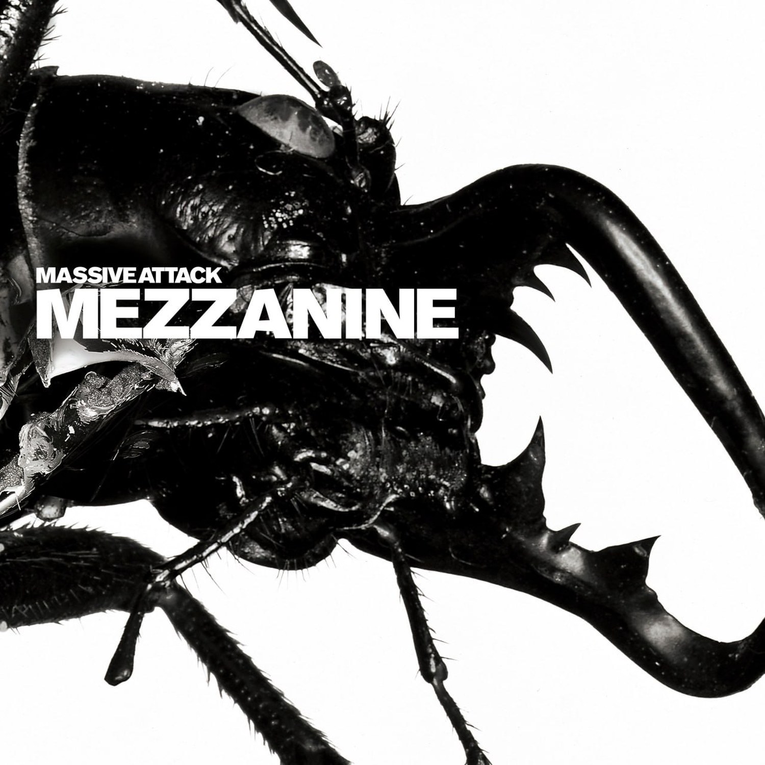 Massive Attack — Mezzanine, винил — лицевая сторона конверта