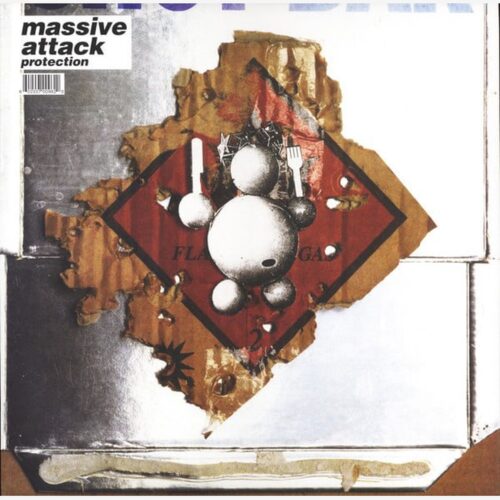 Massive Attack — Protection, винил — лицевая сторона конверта