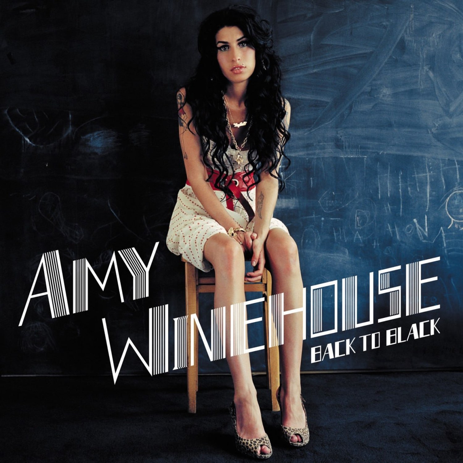 Amy Winehouse — Back To Black, винил, 2007 — лицевая сторона конверта