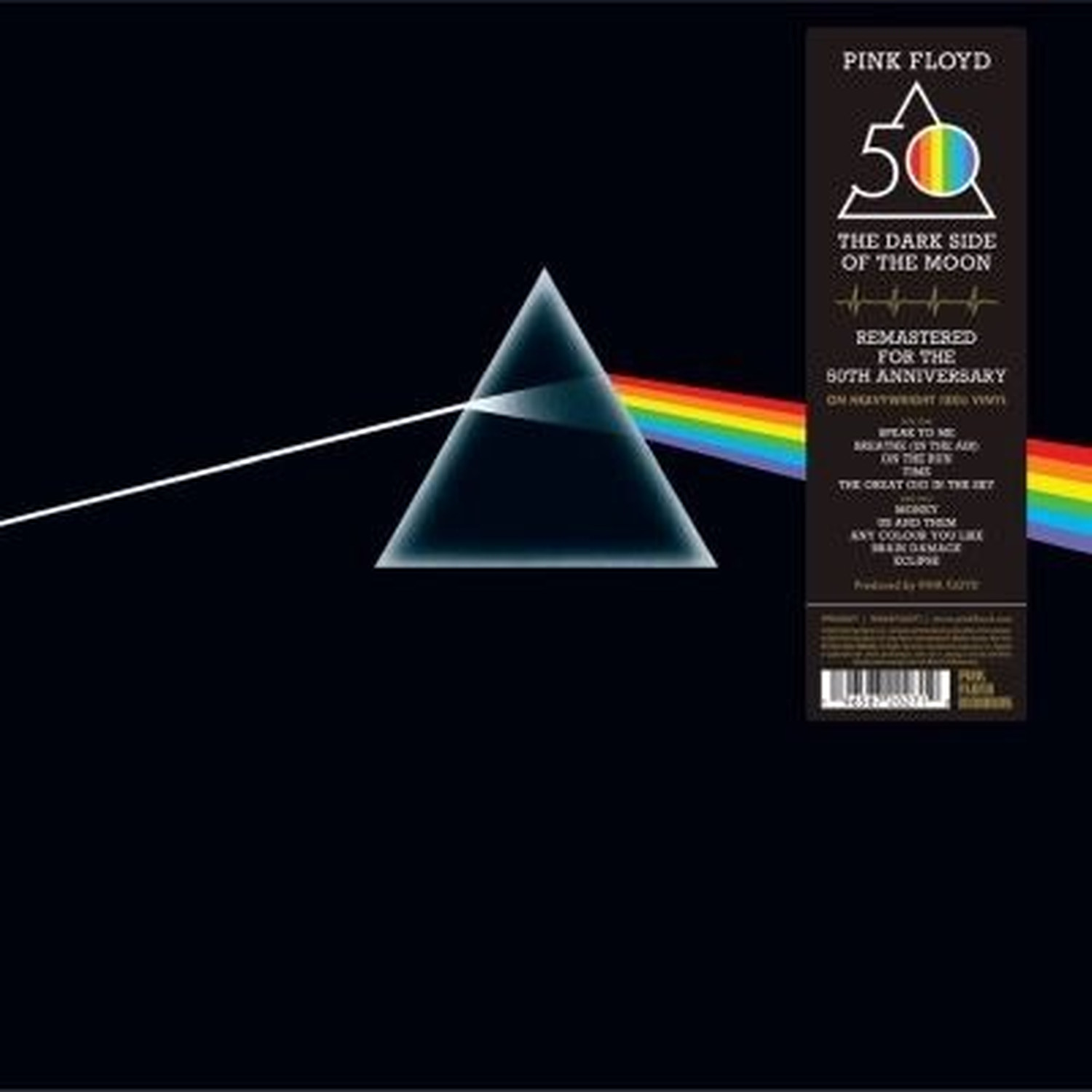 Pink Floyd — The Dark Side Of The Moon, винил — оборот конверта