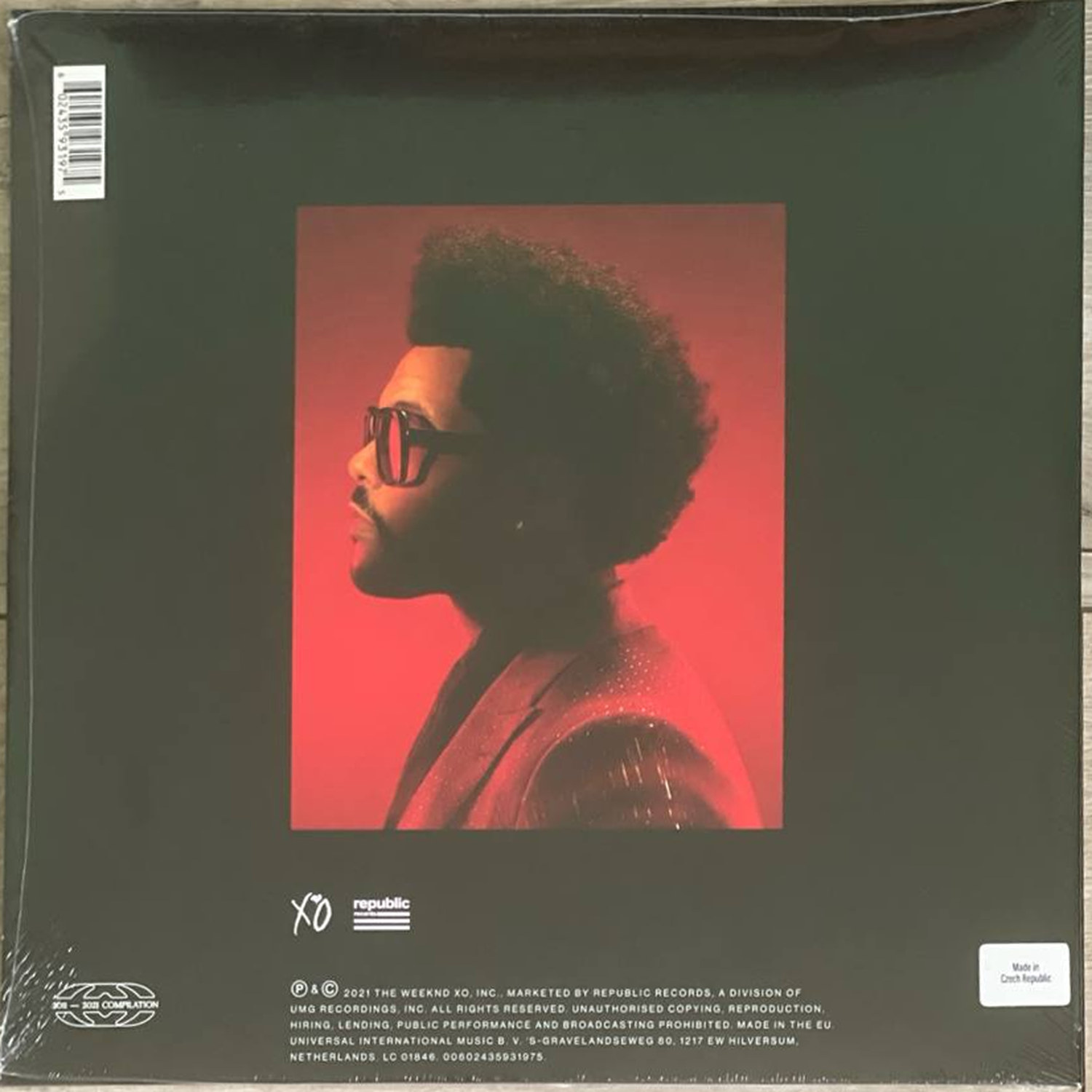 The Weeknd — The Highlights, винил, 2021 — оборот конверта