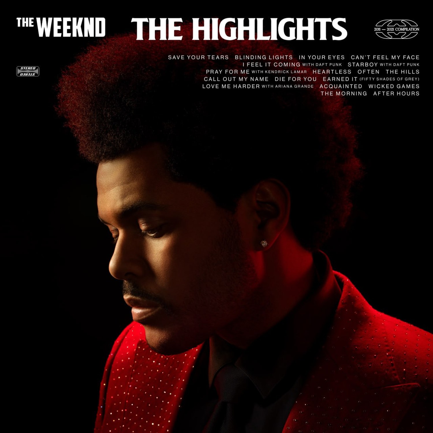 The Weeknd — The Highlights, винил, 2021 — лицевая сторона конверта