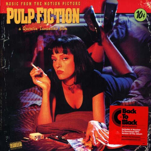 Сборник — Pulp Fiction (Music From The Motion Picture), винил — лицевая сторона конверта