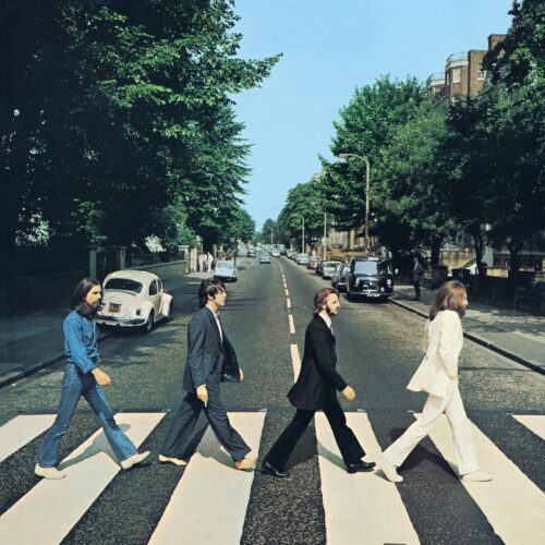 Beatles — Abbey Road, винил — лицевая сторона конверта