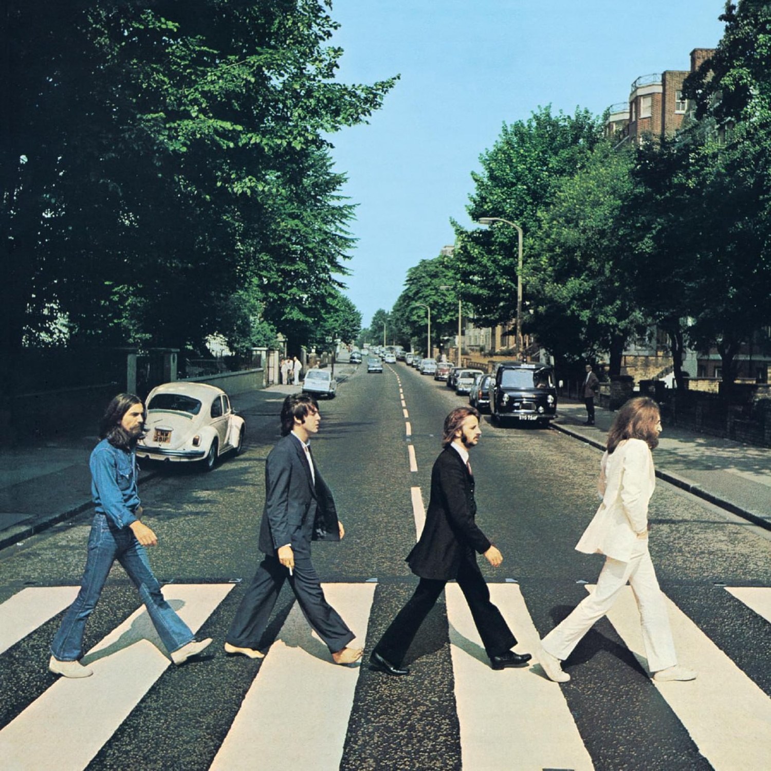 Beatles — Abbey Road, винил — лицевая сторона конверта