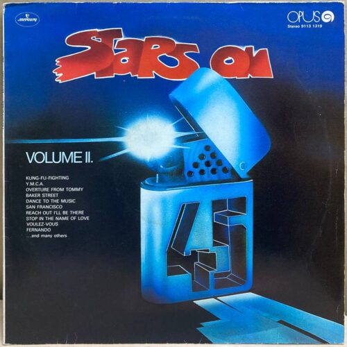 Stars On 45 — Stars On 45 Volume II, винил, 1983 — лицевая сторона конверта
